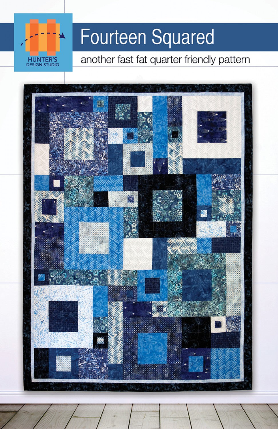 HDS027 Fourteen Squared Quilt Pattern