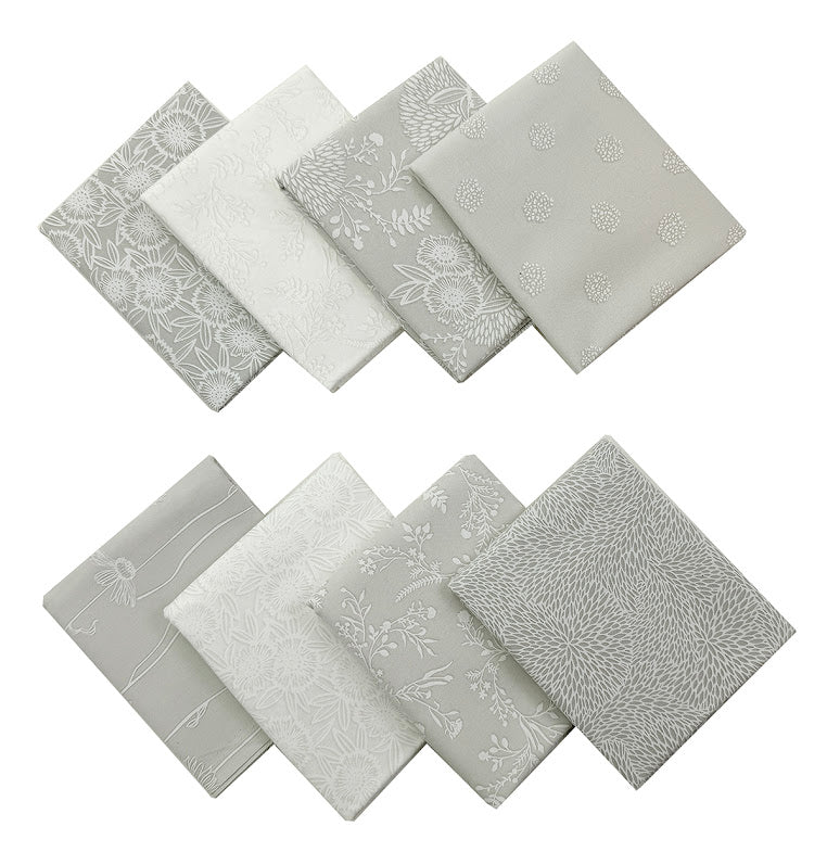 Alabaster Hues 1/2 yd Fabric Bundle (8 pcs) PANTONE