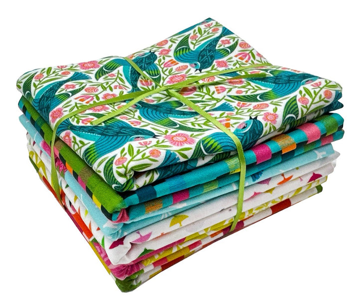 What the Birds Said by Cori Dantini Select 1/2 yd Fabric Bundle (6 pcs)