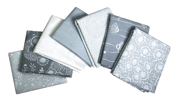 Alabaster Hues 1/2 yd Fabric Bundle (7 pcs) MIST