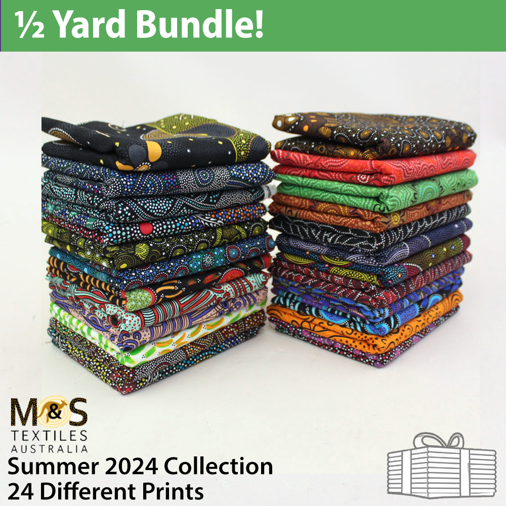 1/2 Yard Bundle: August 2024 Australian Collection