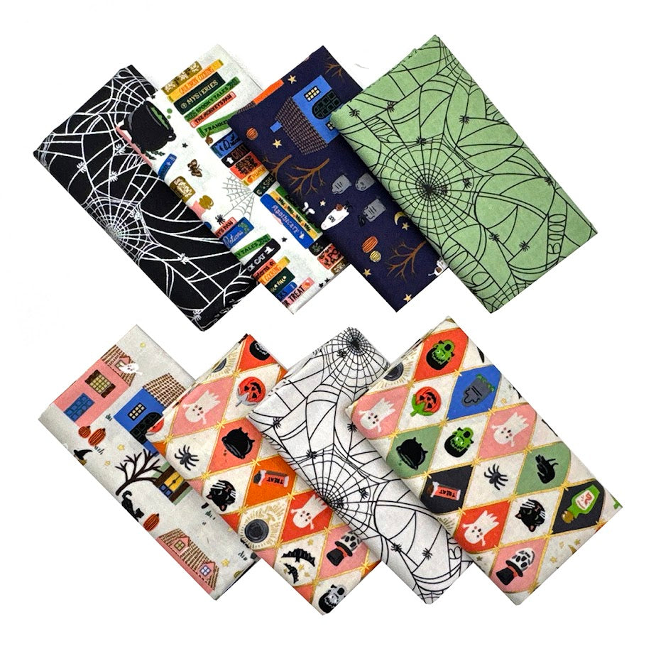 Halloween by Rifle Paper Co - Fat Quarter Fabric Bundle 8pcs