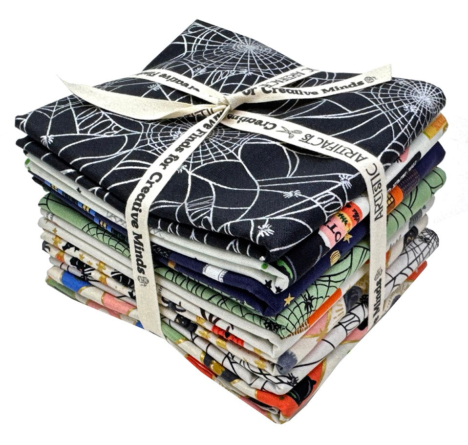 Halloween by Rifle Paper Co - Half Yard Fabric Bundle 8pcs