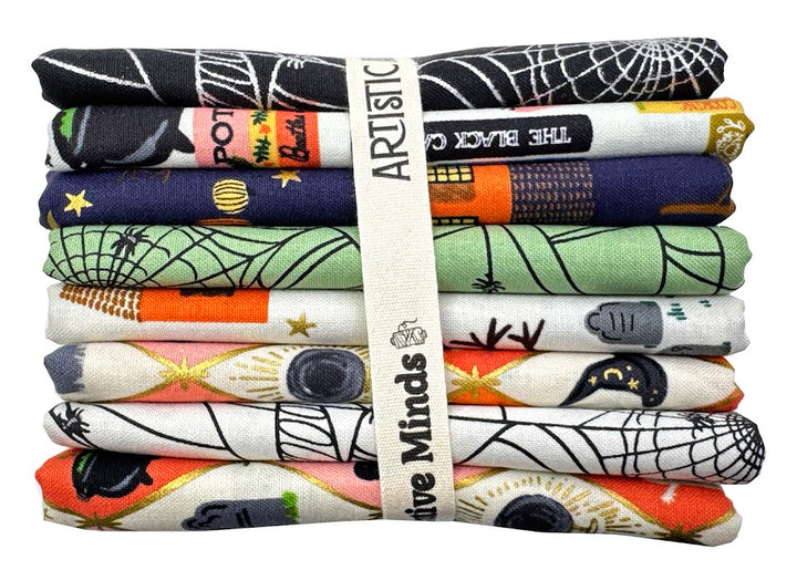 Halloween by Rifle Paper Co - Half Yard Fabric Bundle 8pcs