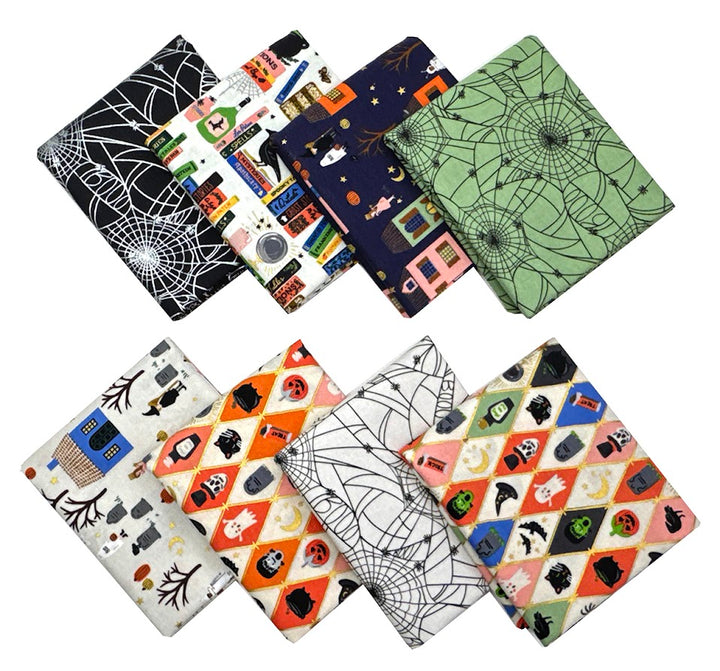Halloween by Rifle Paper Co - Half Yard Fabric Bundle 8pcs