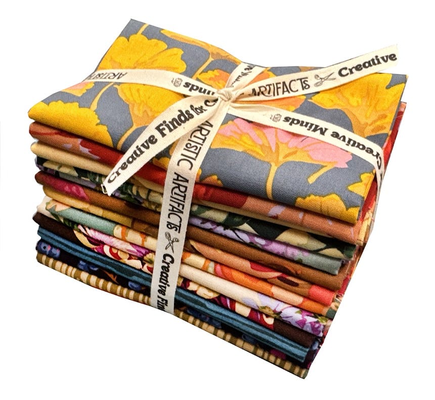 Golden Harvest - Fat Quarter Fabric Bundle (14 pcs) Golden Harvest Fat Quarter Fabric Bundle 14pcs | Artistic Artifacts