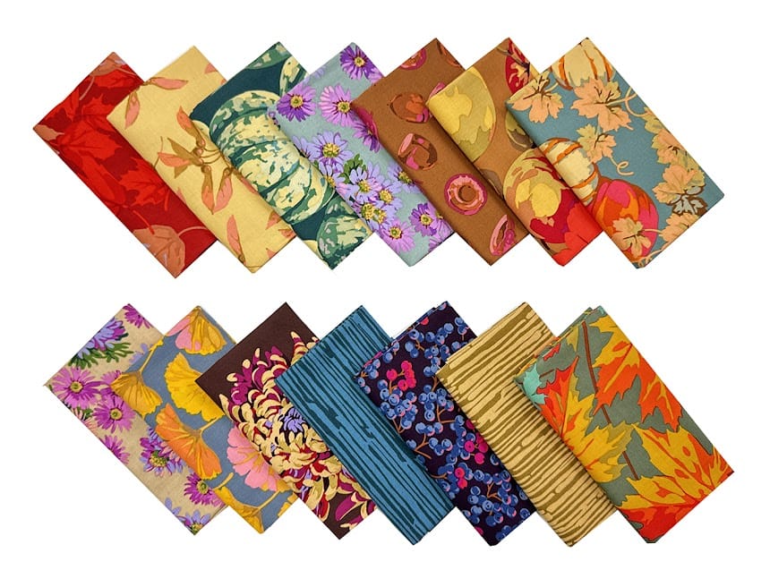 Golden Harvest - Fat Quarter Fabric Bundle (14 pcs) Golden Harvest Fat Quarter Fabric Bundle 14pcs | Artistic Artifacts