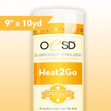OESD  Heat2Go Topping 9"x 10yd OESD Applique Fuse & Fix