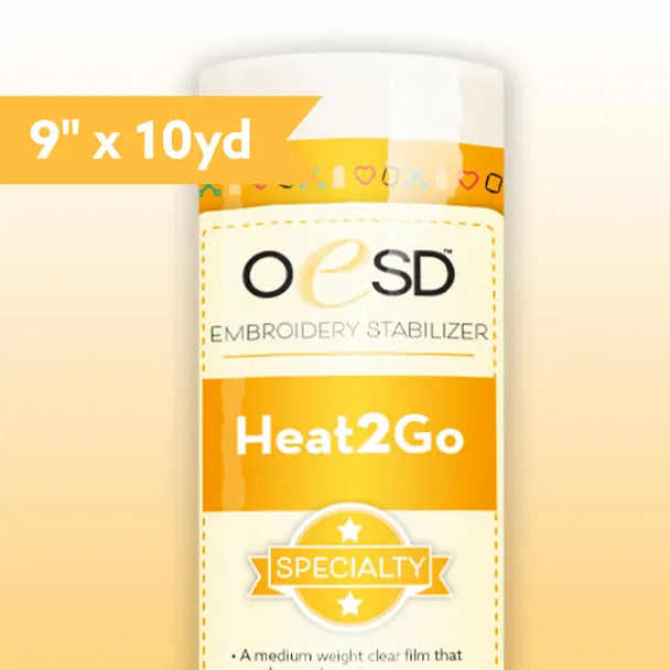 OESD  Heat2Go Topping 9"x 10yd OESD Applique Fuse & Fix