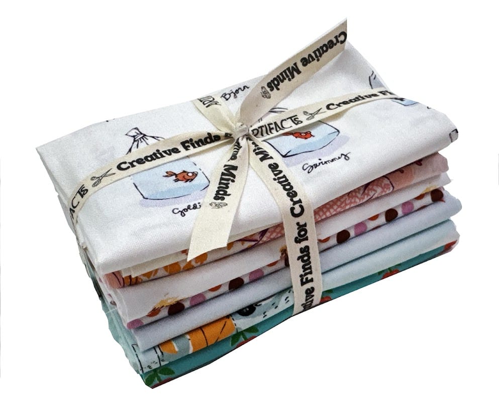More Heather Ross Classics - Fat Quarter Fabric Bundle (8 pcs) More Heather Ross Classics Fat Quarter Bundle – 8 Pcs
