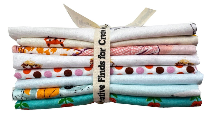 More Heather Ross Classics - Fat Quarter Fabric Bundle (8 pcs) More Heather Ross Classics Fat Quarter Bundle – 8 Pcs