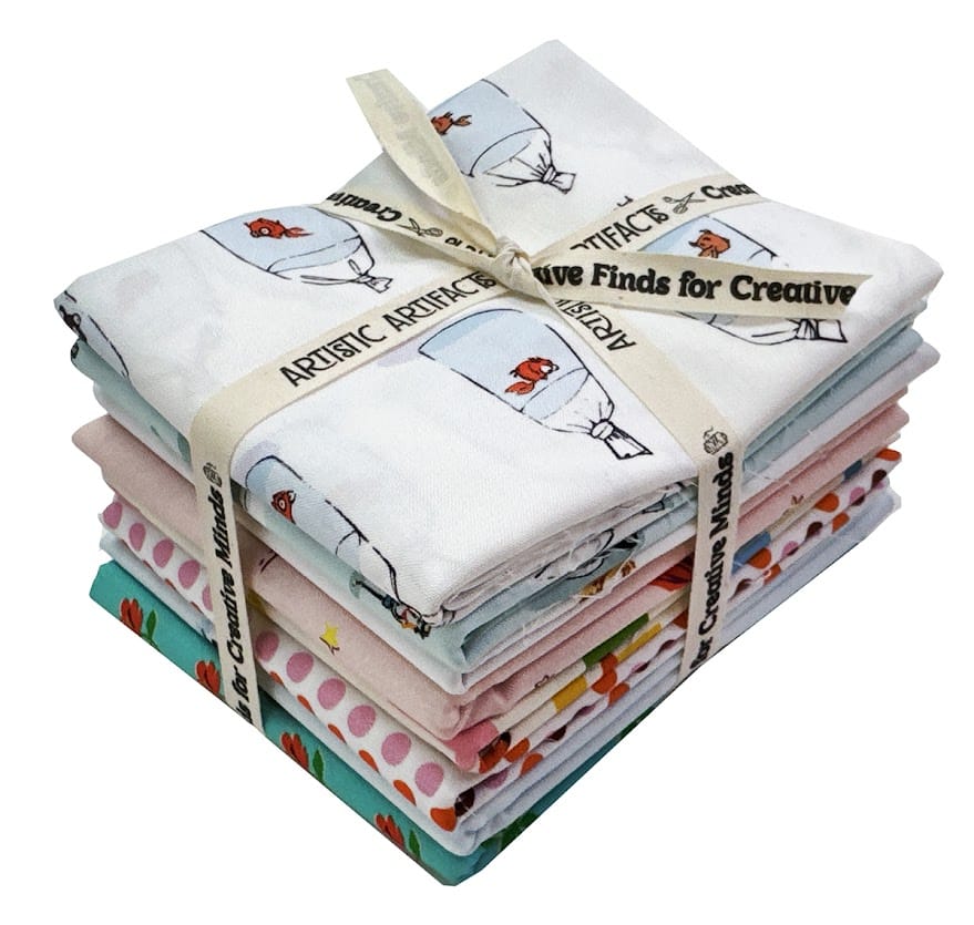 More Heather Ross Classics - Fat Quarter Fabric Bundle (8 pcs) More Heather Ross Classics Fat Quarter Bundle – 8 Pcs