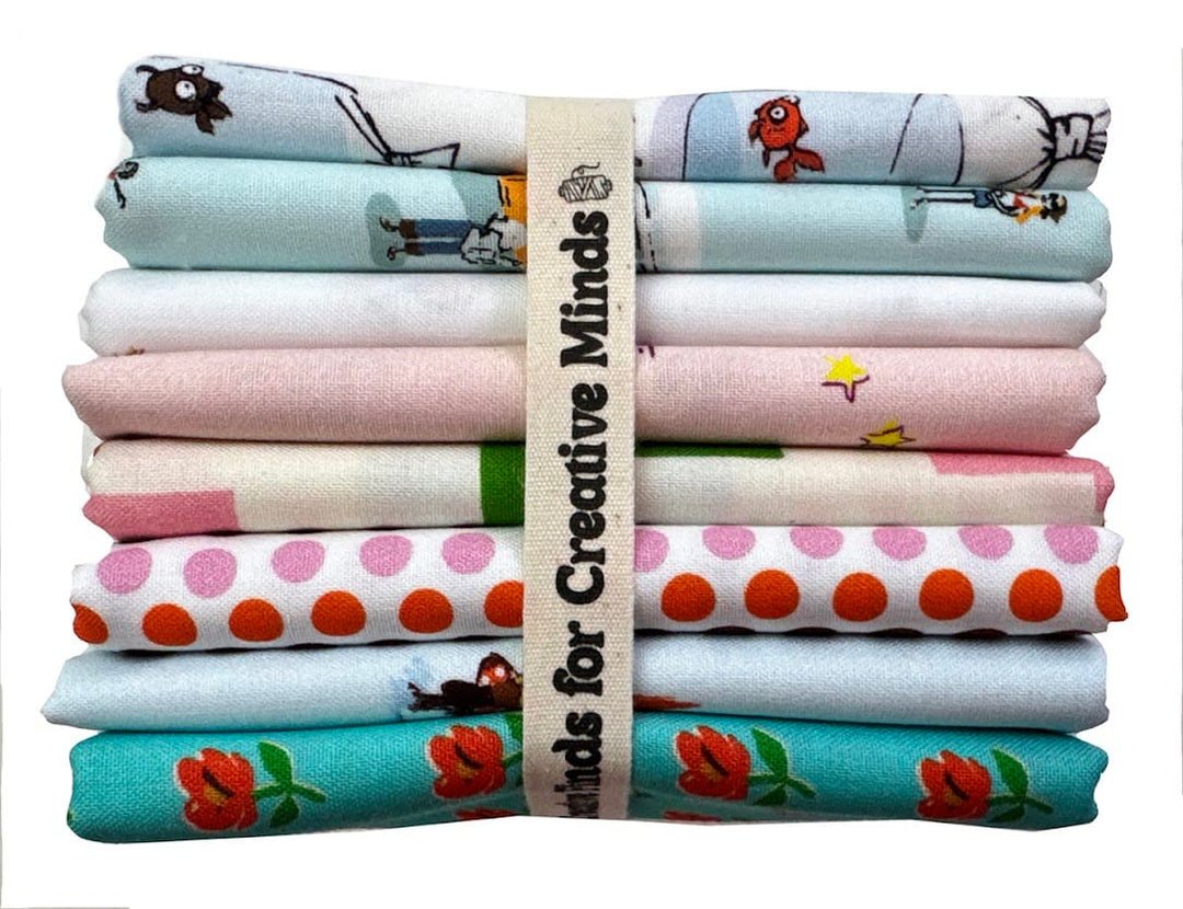 More Heather Ross Classics - Half Yard Fabric Bundle (8pcs) More Heather Ross Classics Half Yard Bundle – 8 Pcs