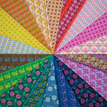 Heiress by Anna Maria 5 x 5 Fabric Square Pack, 42pcs Heiress by Anna Maria 5 x 5 Fabric Square Pack, 42pcs