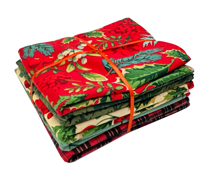 Seasonal Fabric Bundle - Foliage 1/2 yd Bundle (5 pcs)