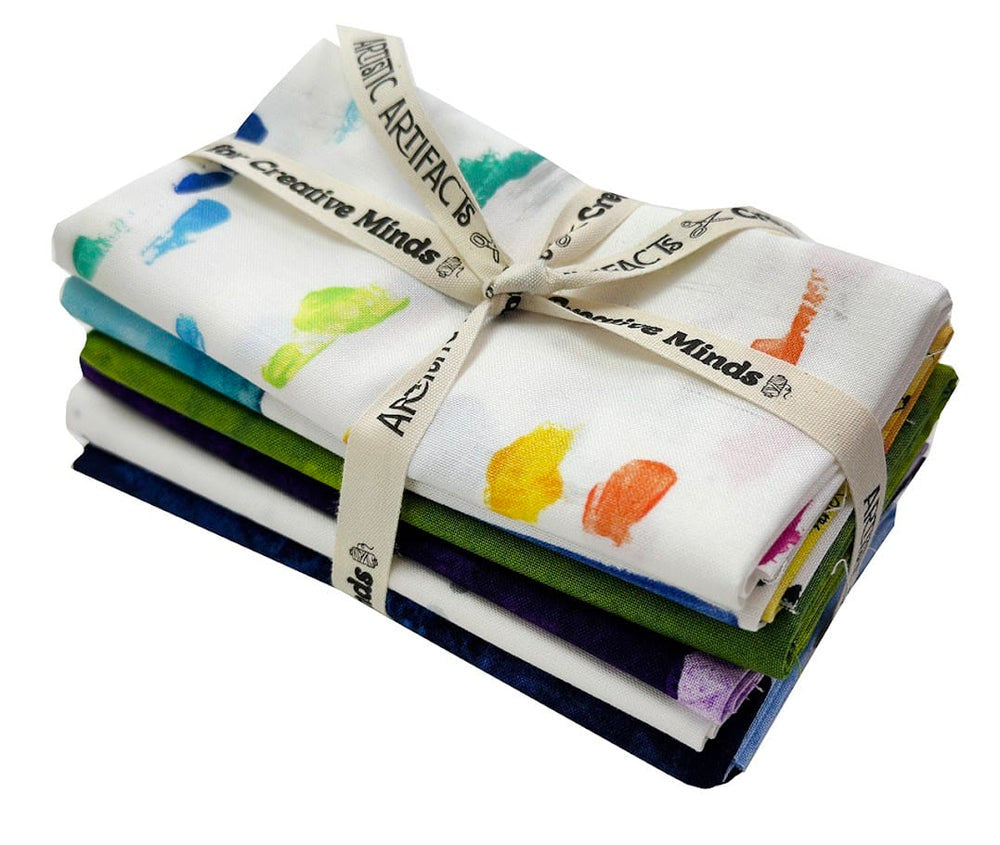 Hue & Gemini - Fat Quarter Fabric Bundle (6pcs) Hue & Gemini - Fat Quarter Fabric Bundle 6pcs