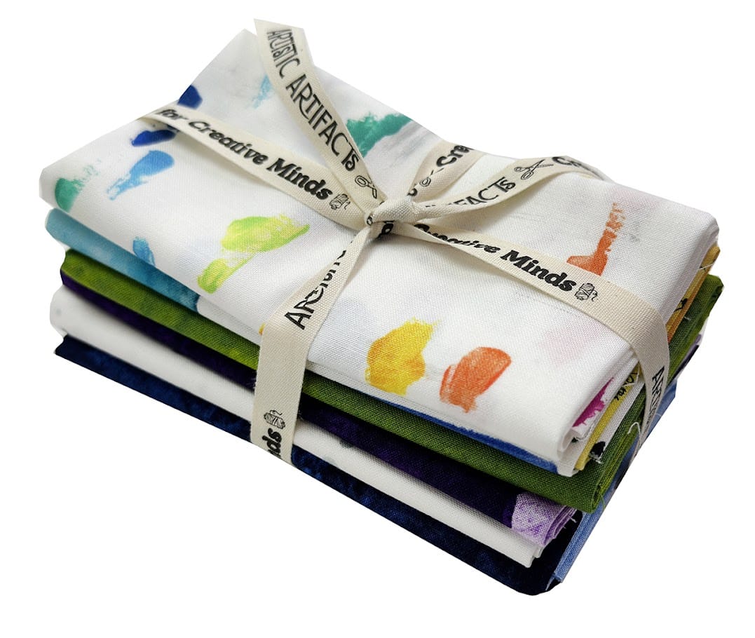 Hue & Gemini - Fat Quarter Fabric Bundle (6pcs) Hue & Gemini - Fat Quarter Fabric Bundle 6pcs