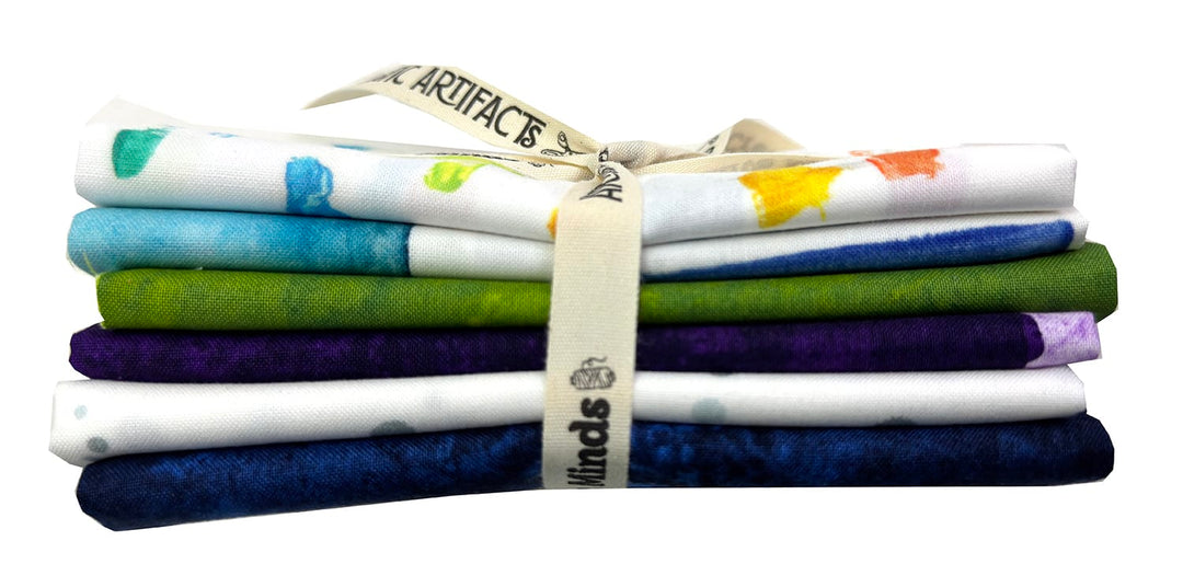 Hue & Gemini - Fat Quarter Fabric Bundle (6pcs) Hue & Gemini - Fat Quarter Fabric Bundle 6pcs