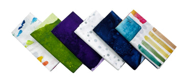 Hue & Gemini - Fat Quarter Fabric Bundle (6pcs) Hue & Gemini - Fat Quarter Fabric Bundle 6pcs