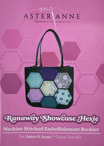 Aster & Anne Runaway Showcase Hexie Grace Tote Embellishment Book Aster & Anne Runaway Showcase Hexie Grace Tote Embellishment Book