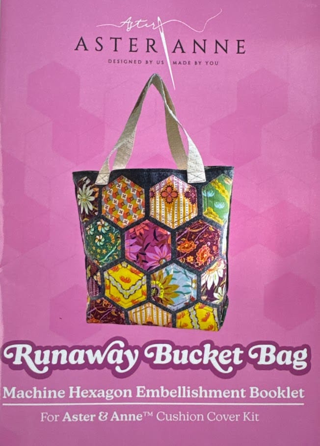 Aster & Anne Runaway Bucket Bag Idea Book for Cushion Cover Kit Aster & Anne Runaway Bucket Bag Idea Book for Cushion Cover Kit
