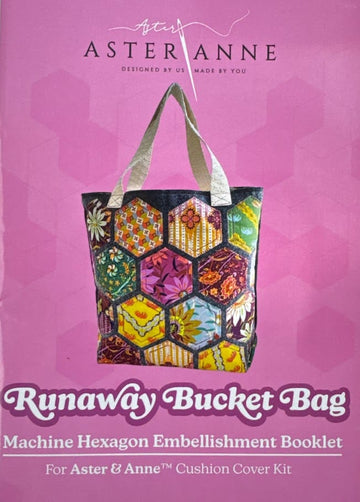 Aster & Anne Runaway Bucket Bag Idea Book for Cushion Cover Kit Aster & Anne Runaway Bucket Bag Idea Book for Cushion Cover Kit