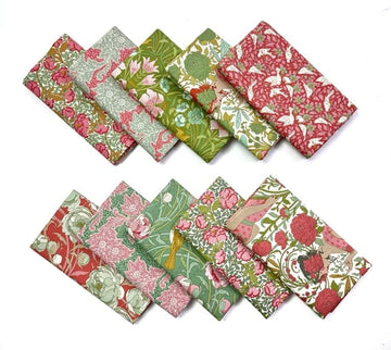 Tilda Songbird Fat Quarter Bundle (Greens/Pinks) (10 pcs) Tilda Songbird Fat Quarter Bundle (Greens/Pinks) (10 pcs)