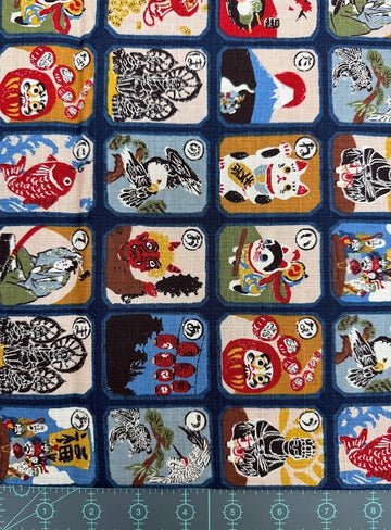 Hokkoh Japanese Dobby Fabric - Japanese Alphabet Cards Japanese Alphabet Cards Japanese Dobby Fabric - Hokkoh Online