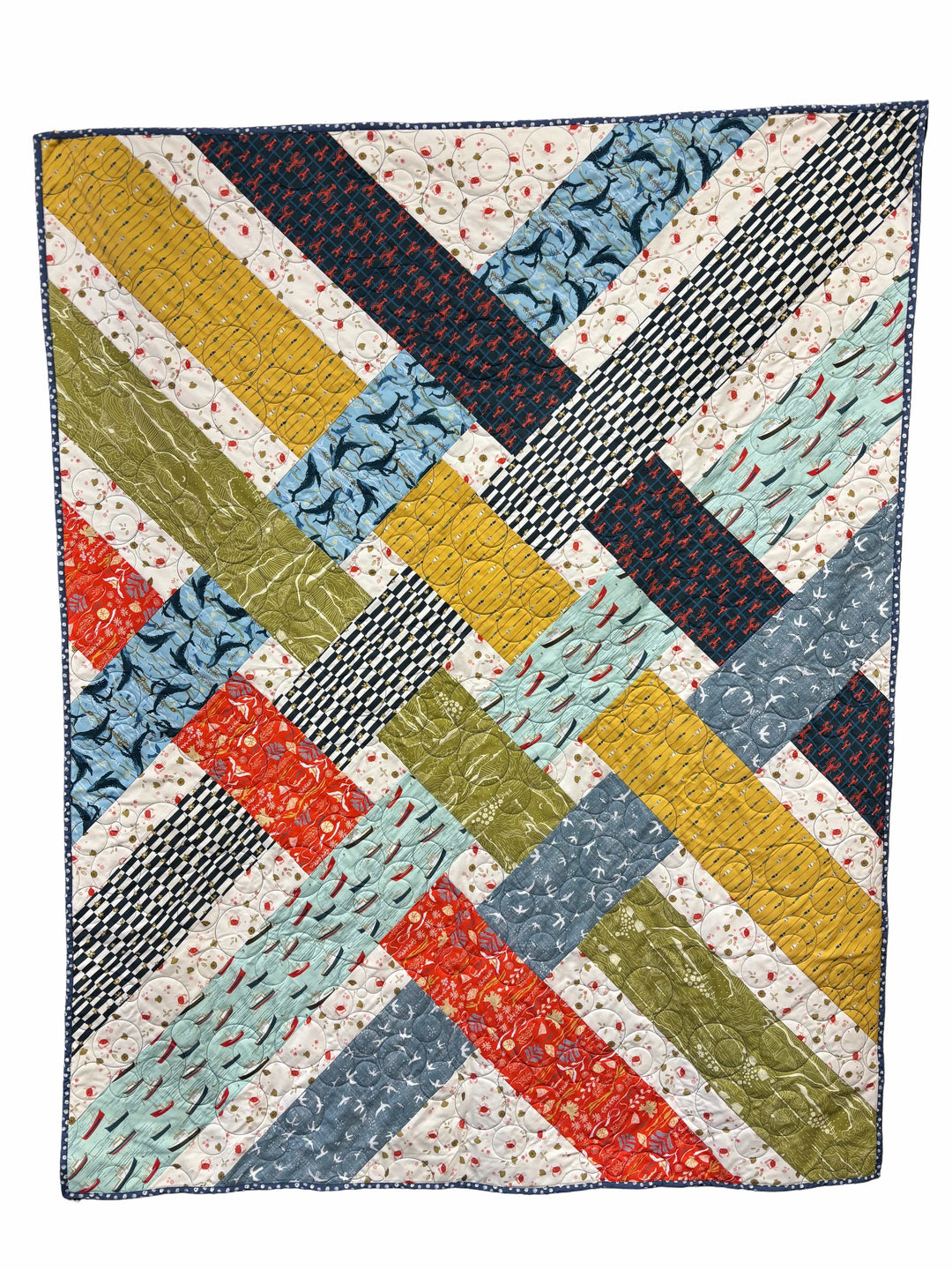 Libby Quilt Kit with Rocky Coast Libby Quilt Kit with Rocky Coast by Windham Fabrics | 51x64