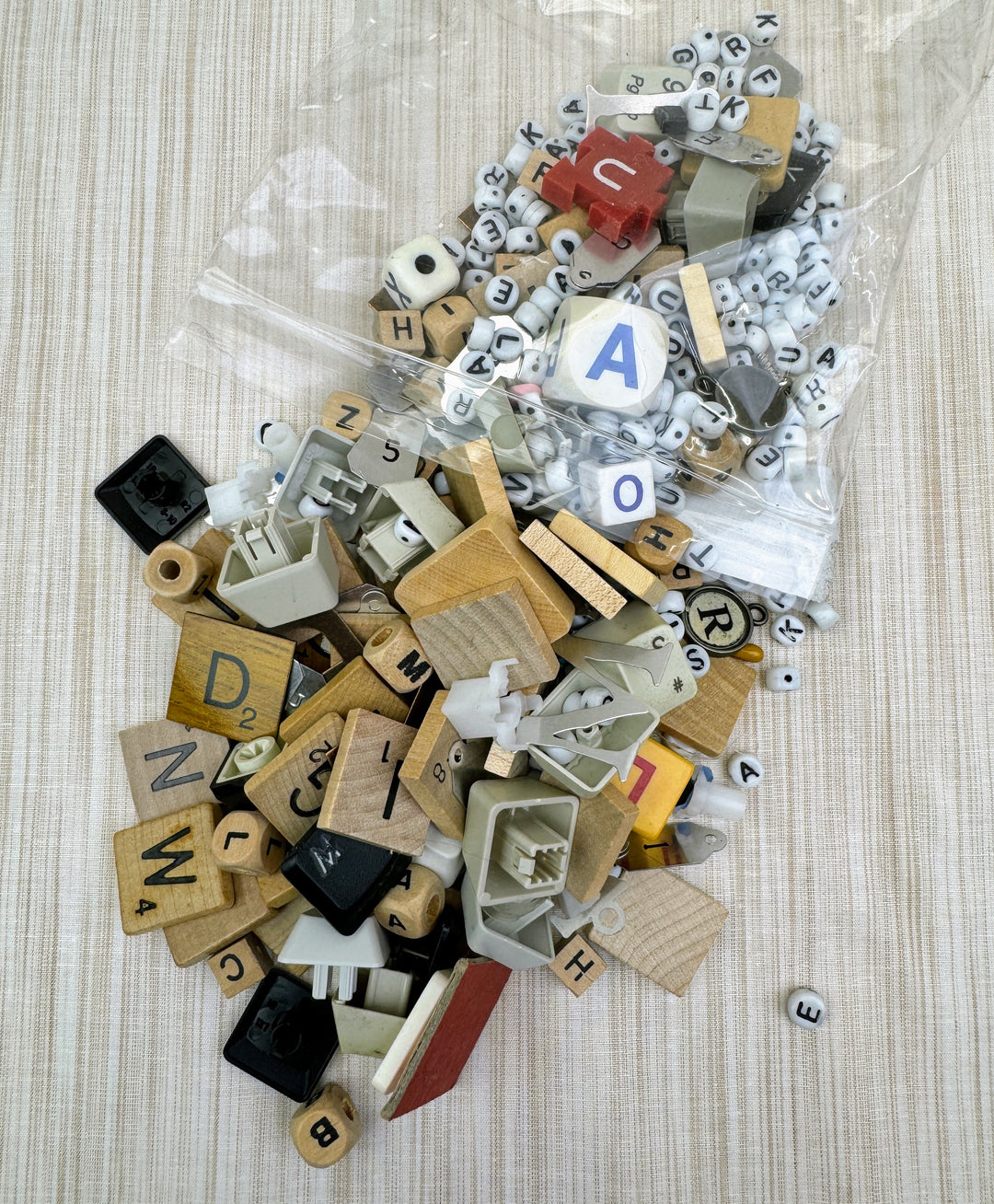 NEW mix Scrabble & Assorted Letter Tiles
