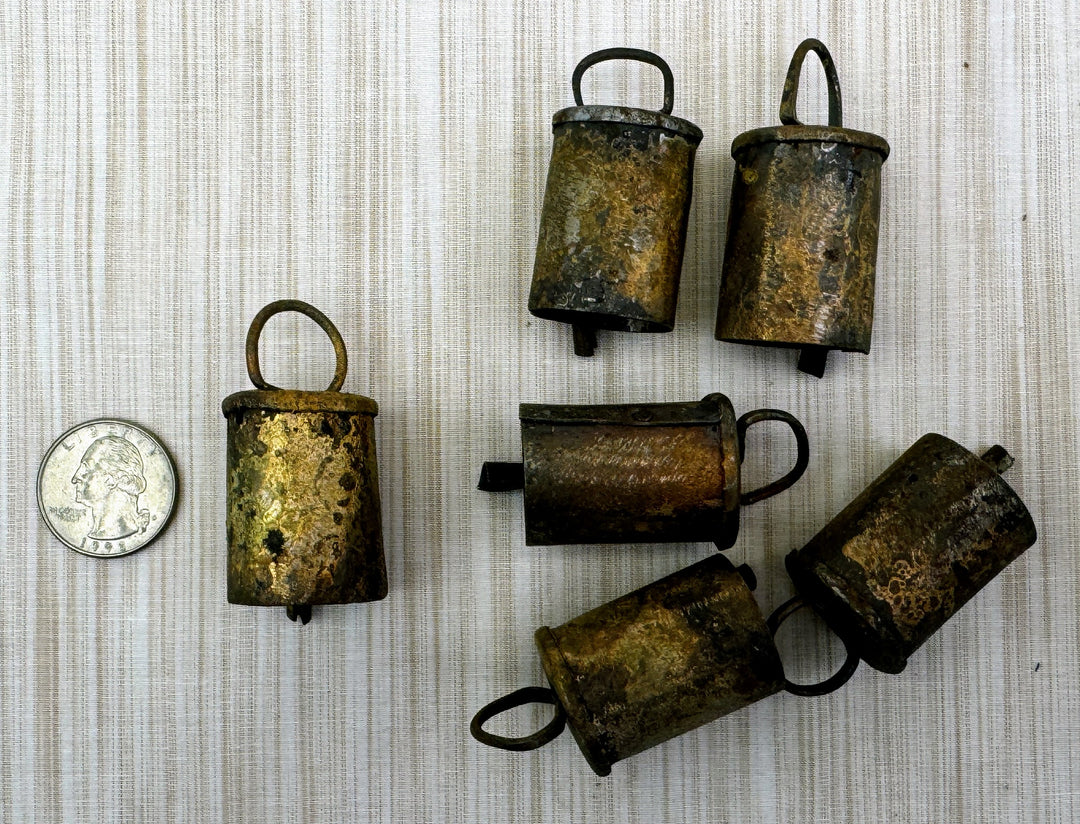 Bells, Hand made Indian, 6 per bag