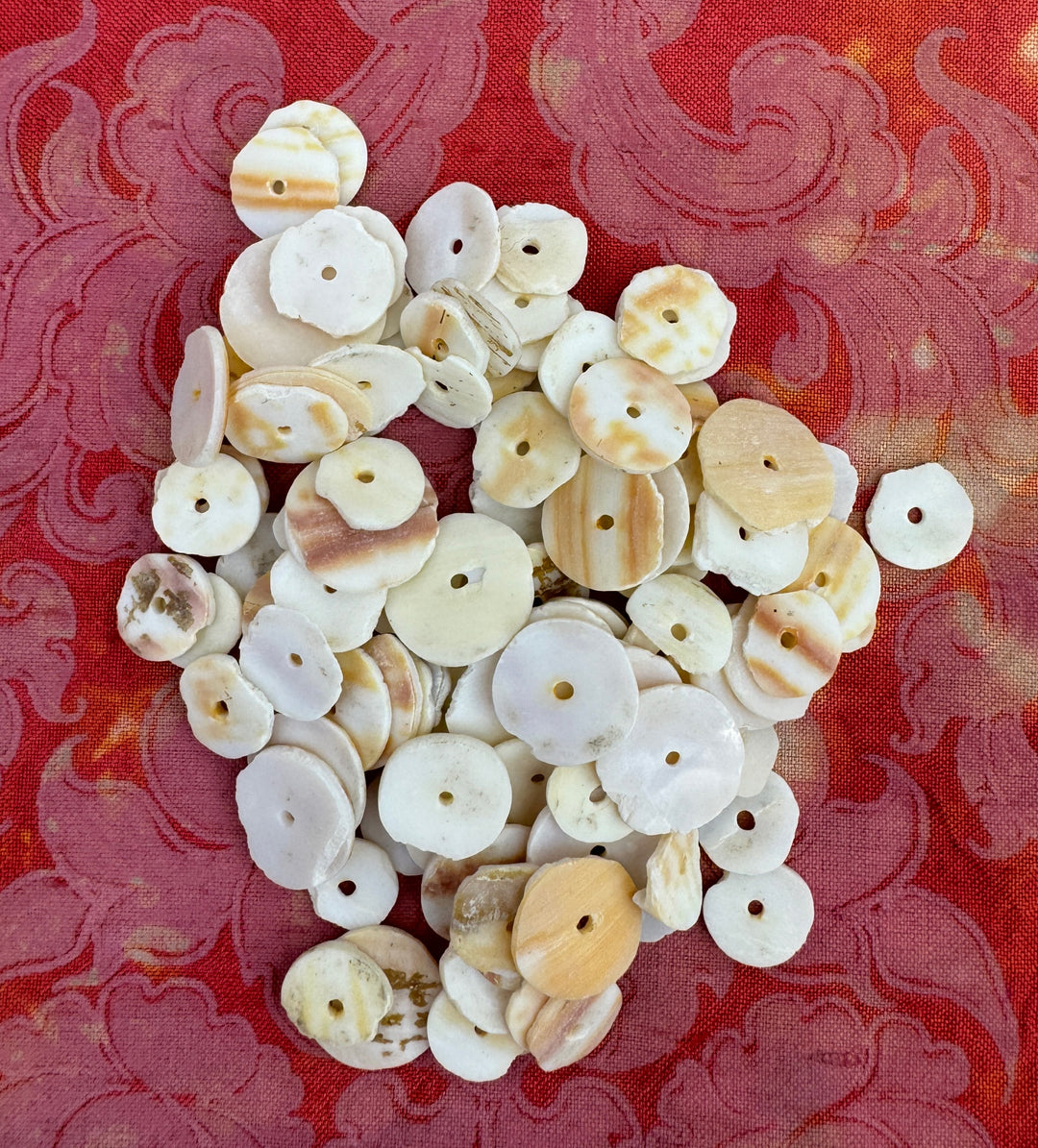 Beads, Shell Disc
