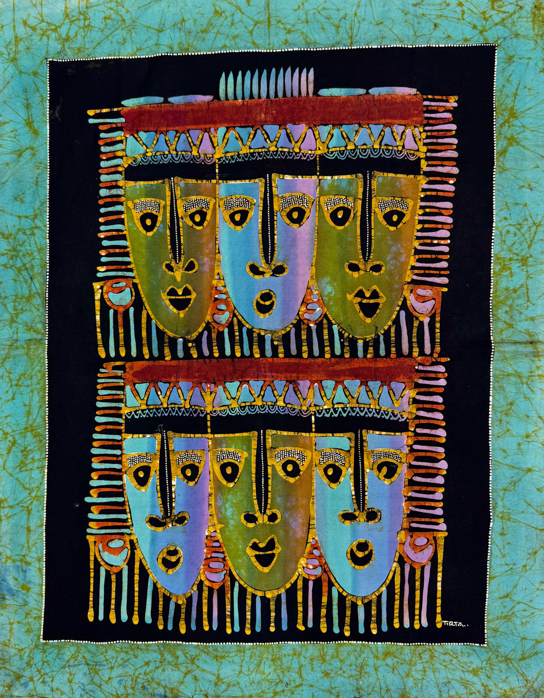 Batik Panel by Artist Tirta