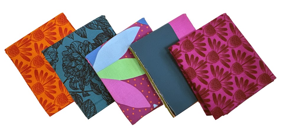 Colorful patterned fabric squares - IMG_3314