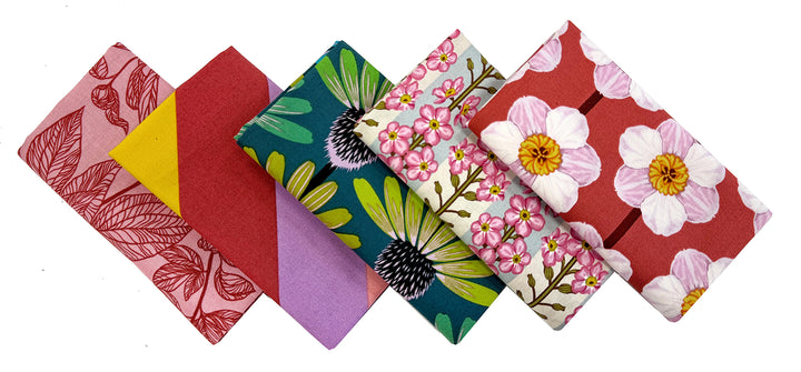 Colorful patterned fabric squares, IMG_3384.