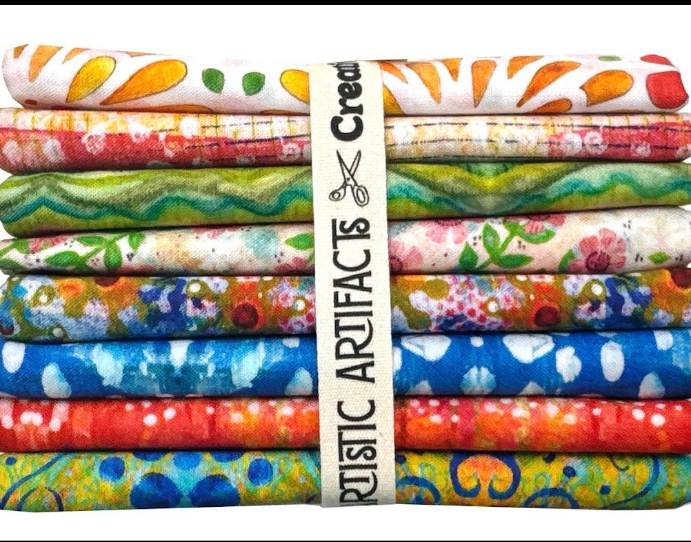 Joy & Wonder - Fat Quarter Fabric Bundle 8pcs