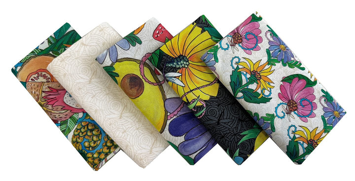 Floral cloth napkins