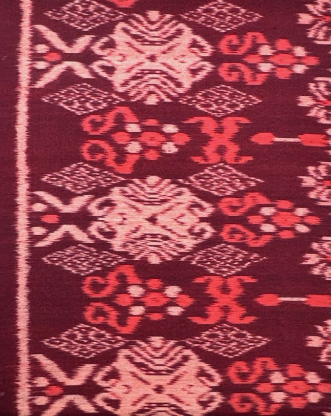 Handwoven Ikat Fabric from Indonesia