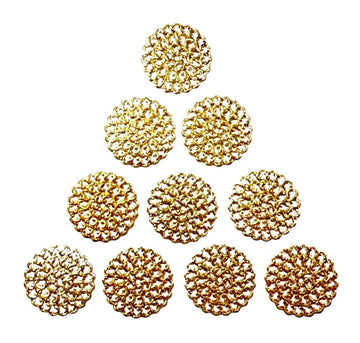 Golden decorative buttons - IMG_4001