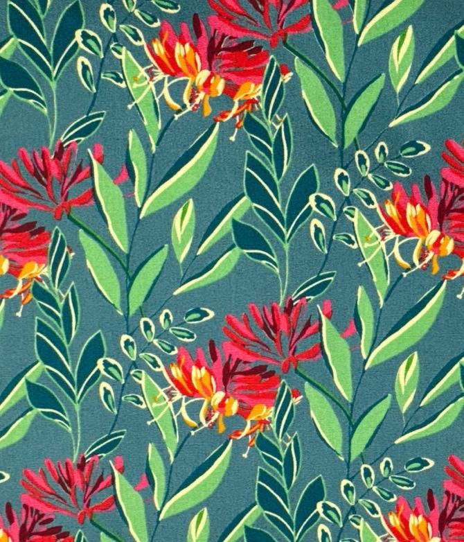 Sevenberry Japanese Fabric - Colorful Tropical