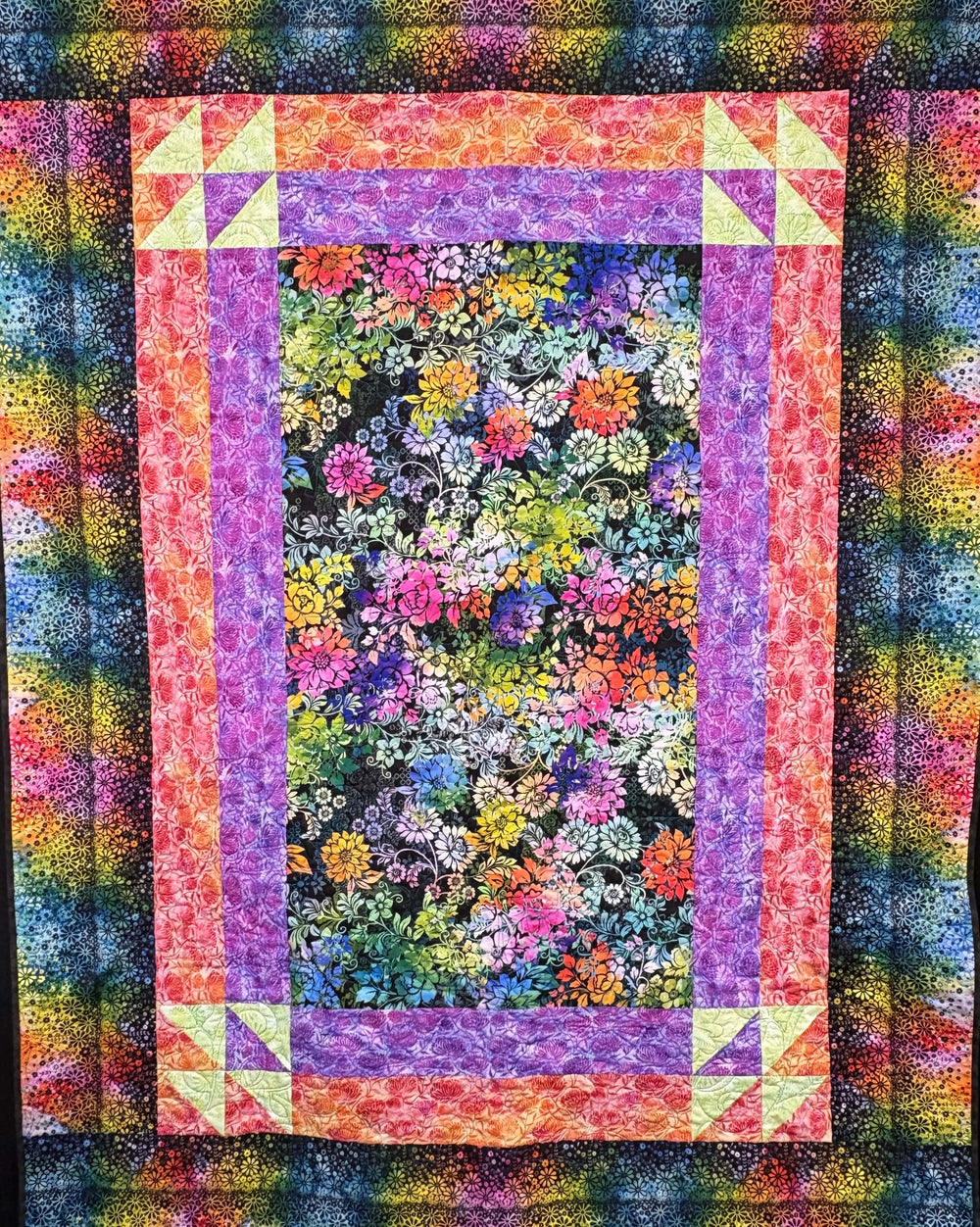 Fernanda Quilt Kit with Felicity Fabrics - Black colorway Fernanda Beginner Quilt Kit | Felicity Fabrics Black Colorway