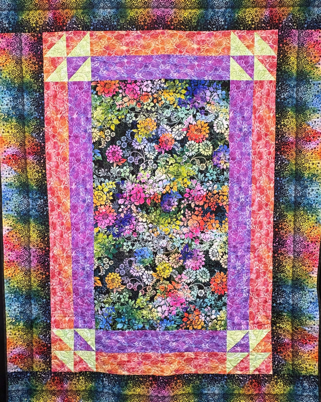 Fernanda Quilt Kit with Felicity Fabrics - Black colorway Fernanda Beginner Quilt Kit | Felicity Fabrics Black Colorway