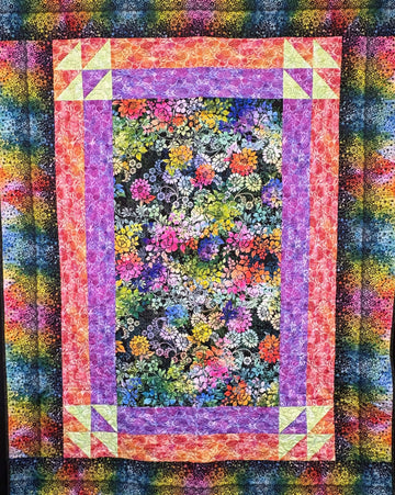 Fernanda Quilt Kit with Felicity Fabrics - Black colorway Fernanda Beginner Quilt Kit | Felicity Fabrics Black Colorway