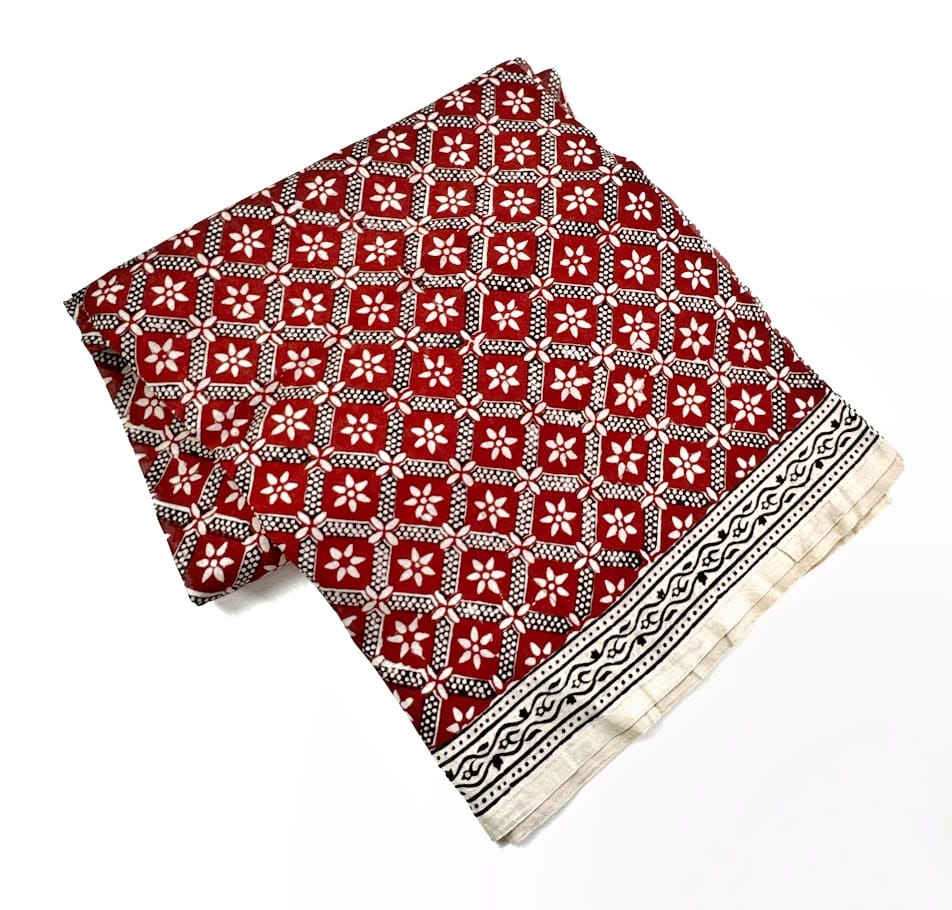 Bagh Hand Block Printed from India