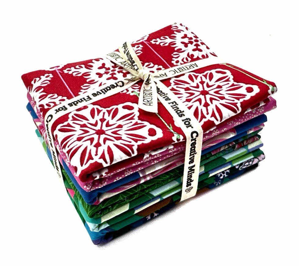 Cozy Christmas 1/2 Yard Fabric Bundle