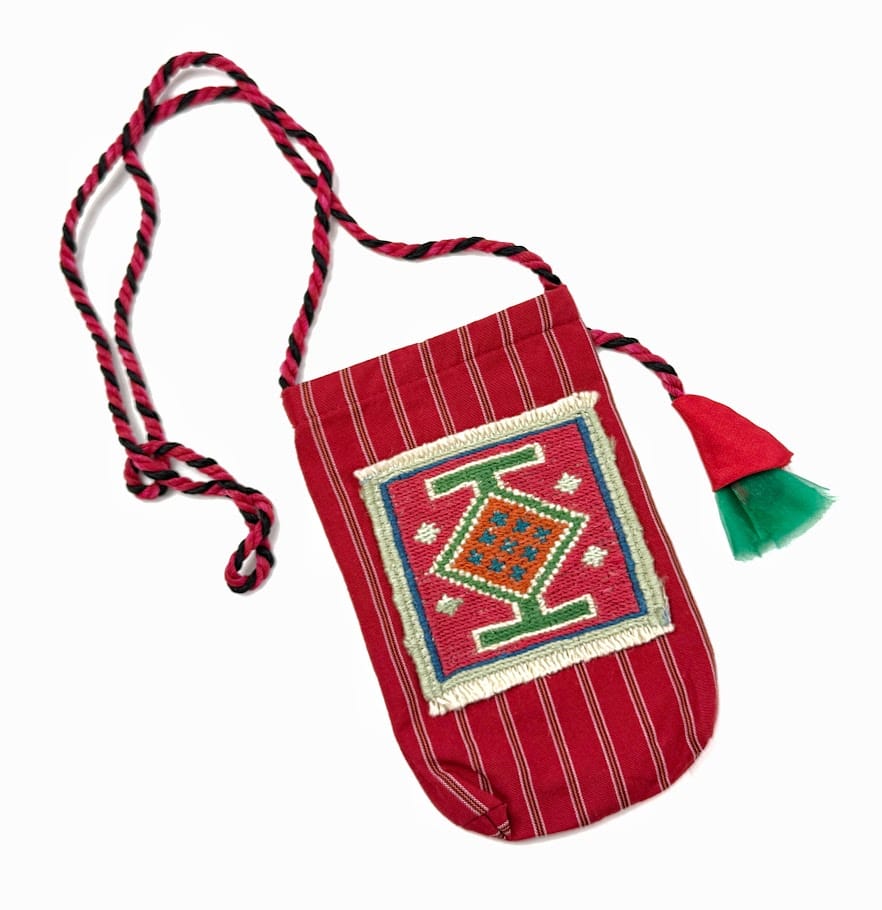 Iranian Embroidered Pouch 2, 5 x 9in Iranian Embroidered Pouch 2, 5 x 9in