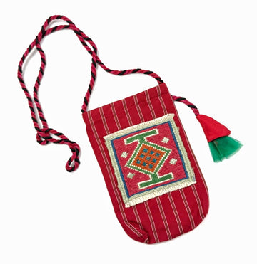 Iranian Embroidered Pouch 2, 5 x 9in Iranian Embroidered Pouch 2, 5 x 9in