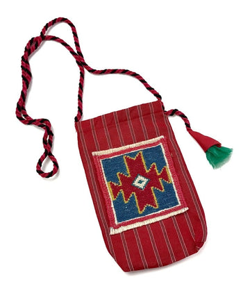 Iranian Embroidered Pouch 1, 5 x 9in Iranian Embroidered Pouch 1, 5 x 9in