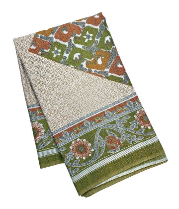 Vintage Asian Synthetic Fabric Piece, 87 x 34in Vintage Asian Synthetic Fabric Piece, 87 x 34in