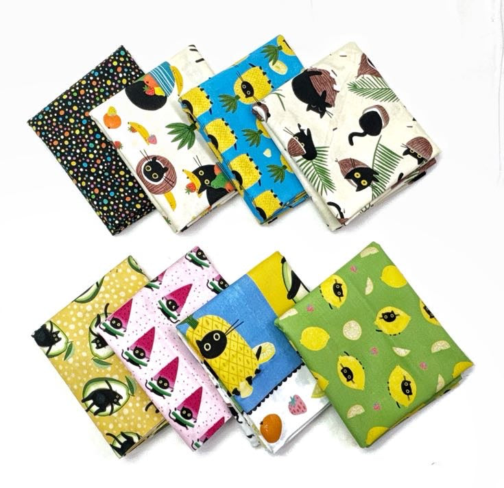Furruit Cocktail 1/2 yd Fabric Bundle (8 pcs)